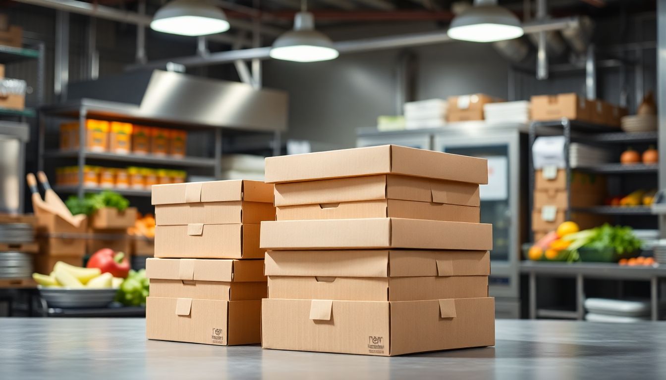 Empaques de Carton para Alimento